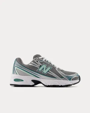 740 Silver Metallic / New Spruce / Clay Ash Low Top Sneakers