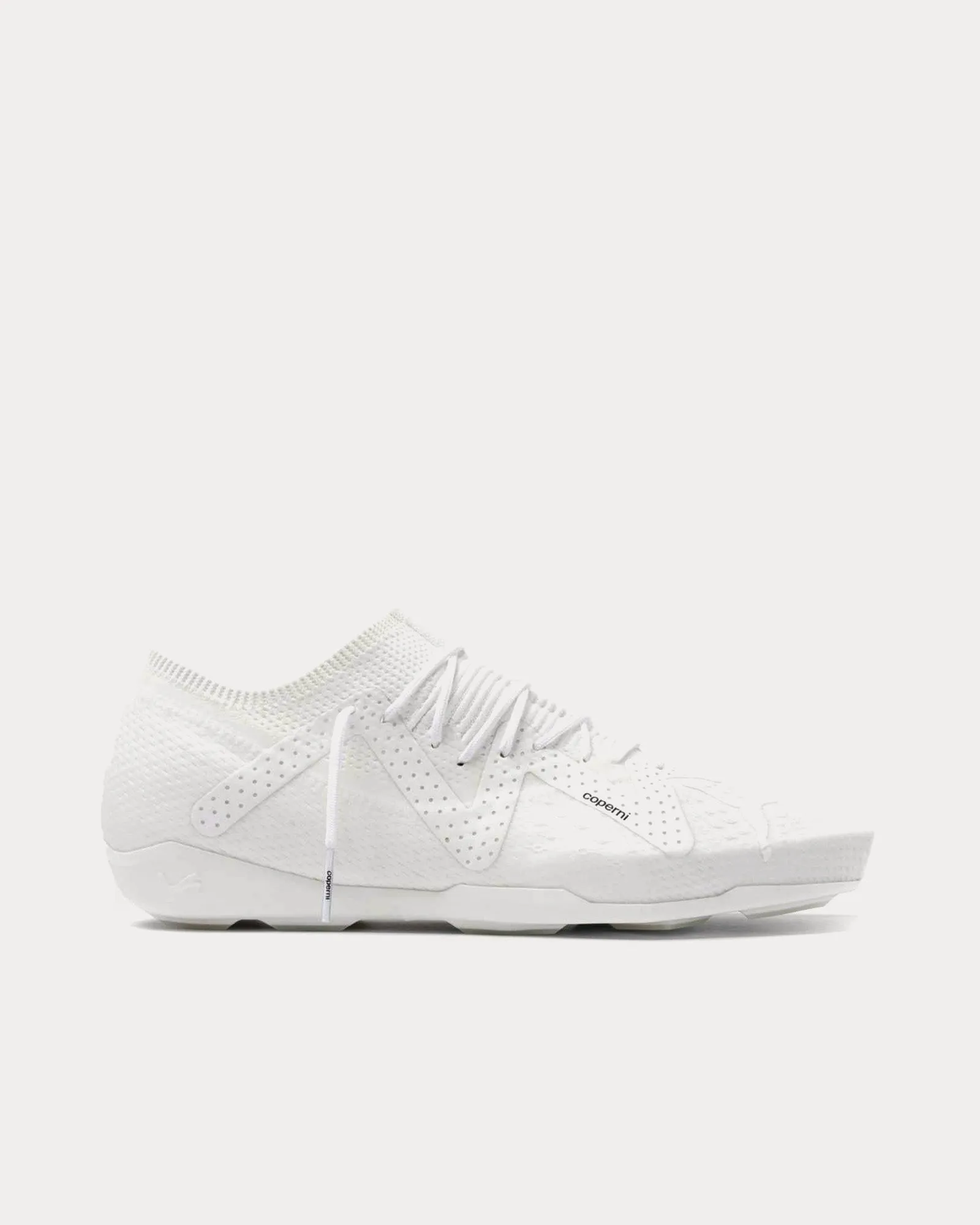 90SQR White Low Top Sneakers