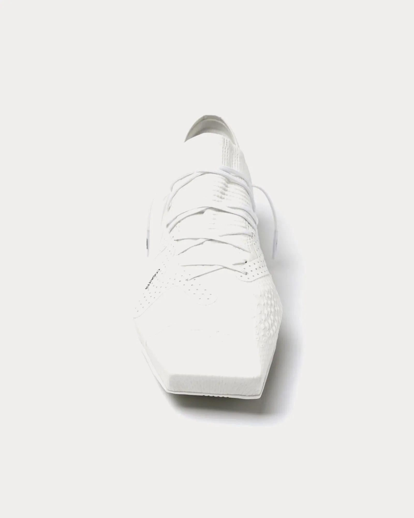 90SQR White Low Top Sneakers