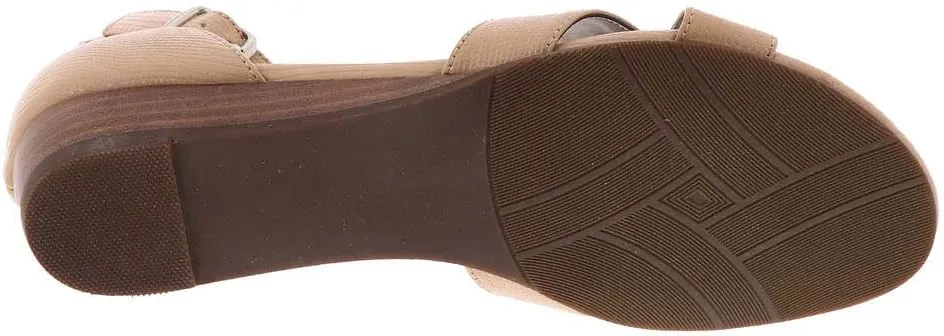 ARRAY Masseys Brooklyn Brown Tan Fashion Ankle Strap Open Toe Low Heel Sandals 12