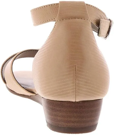 ARRAY Masseys Brooklyn Brown Tan Fashion Ankle Strap Open Toe Low Heel Sandals 12