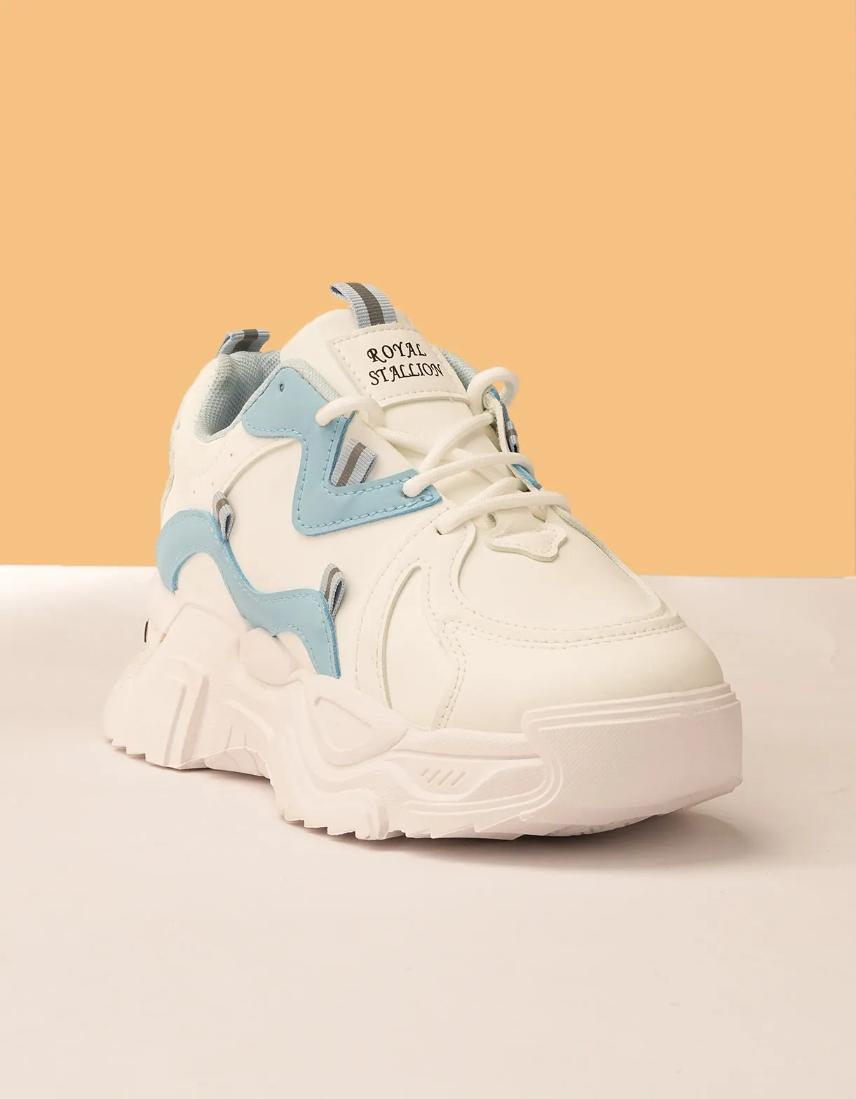 Azure Breeze Chunky Sneakers