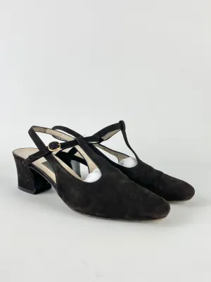 Bally Black Strappy Heels - EU36