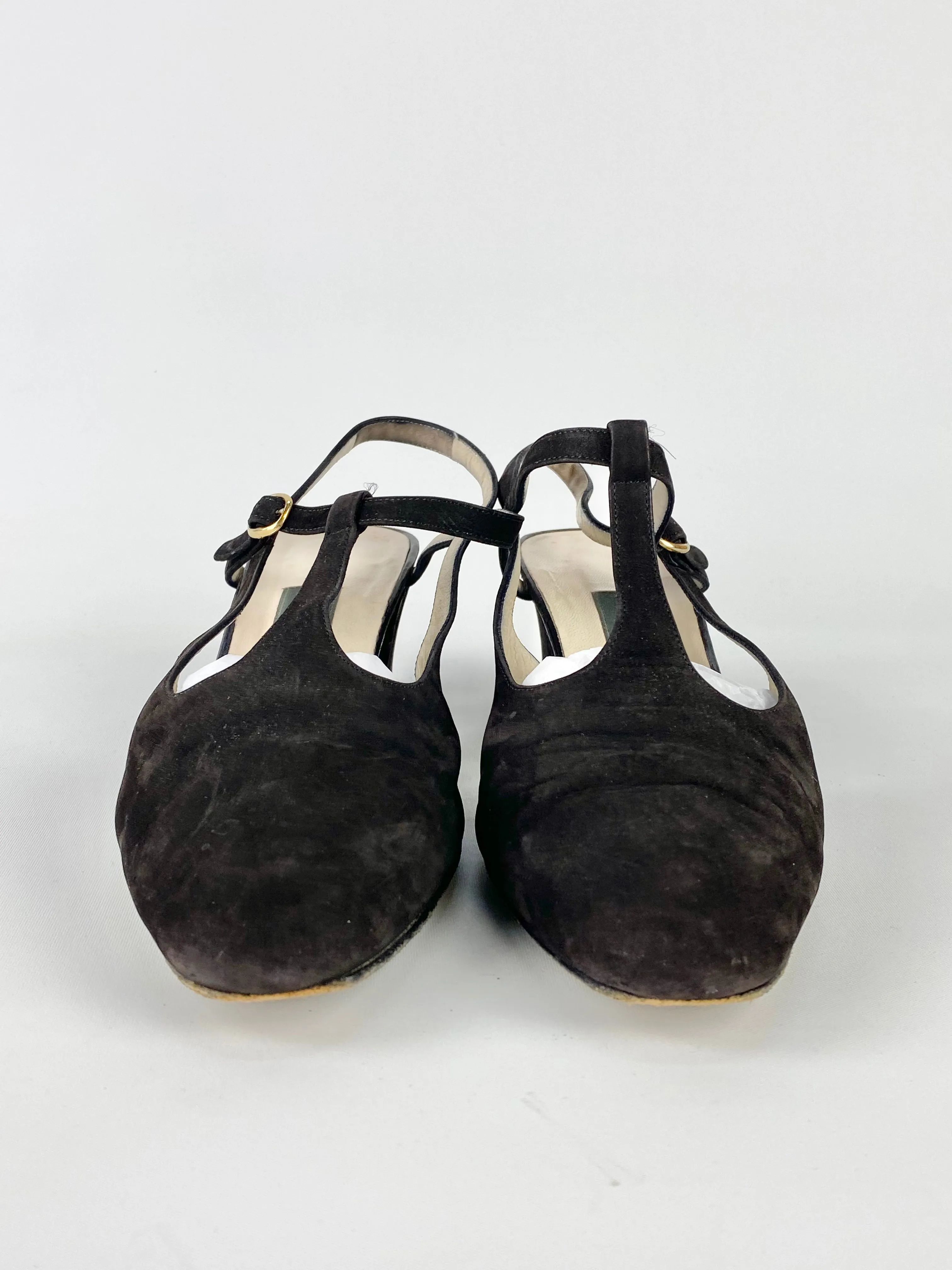 Bally Black Strappy Heels - EU36