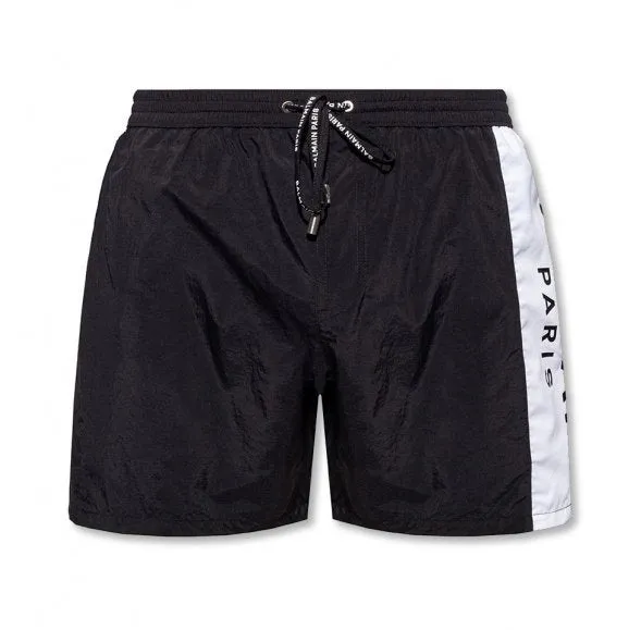 Balmain Side Band Logo Swim Short