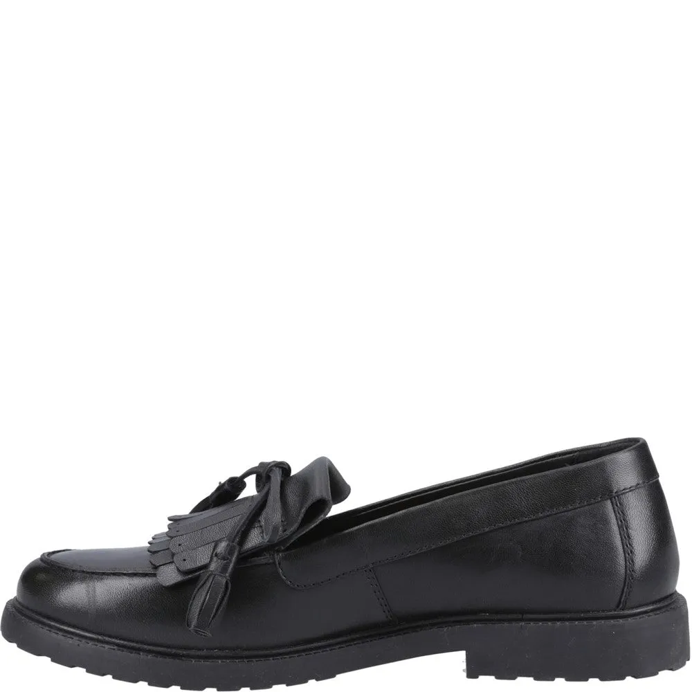 Black Verity Kiltie Loafers