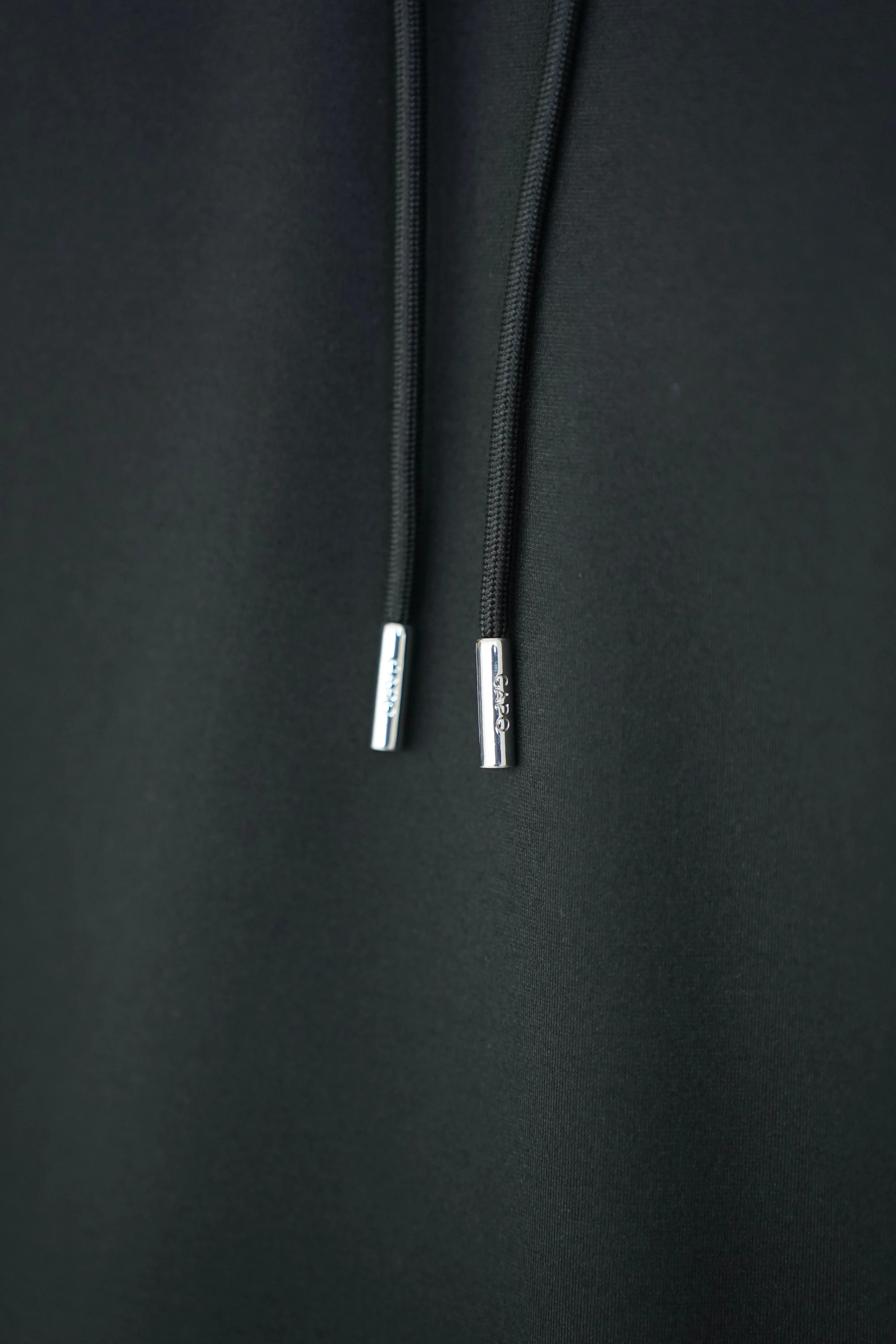 Capo Interlock Hoodie - Black