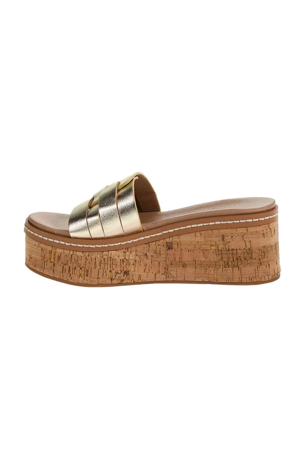 Chinese Laundry Serenna Wedge Sandals for Women in Gold | SLJOW-002 GOLD