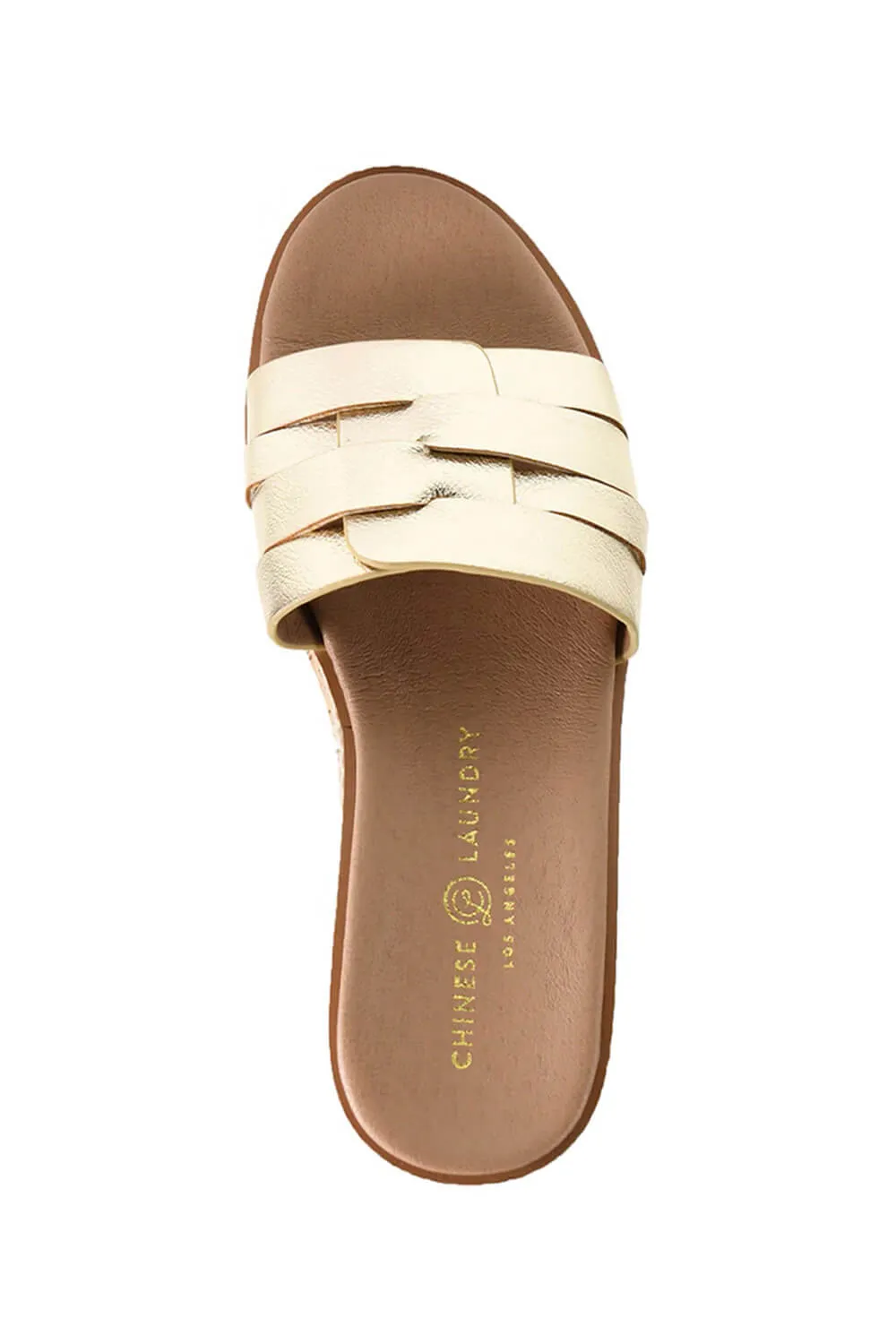 Chinese Laundry Serenna Wedge Sandals for Women in Gold | SLJOW-002 GOLD