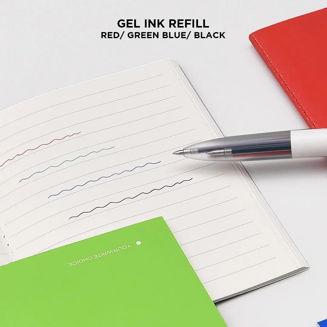 Easy 4 in 1 Gel Ink Pen 0.5mm