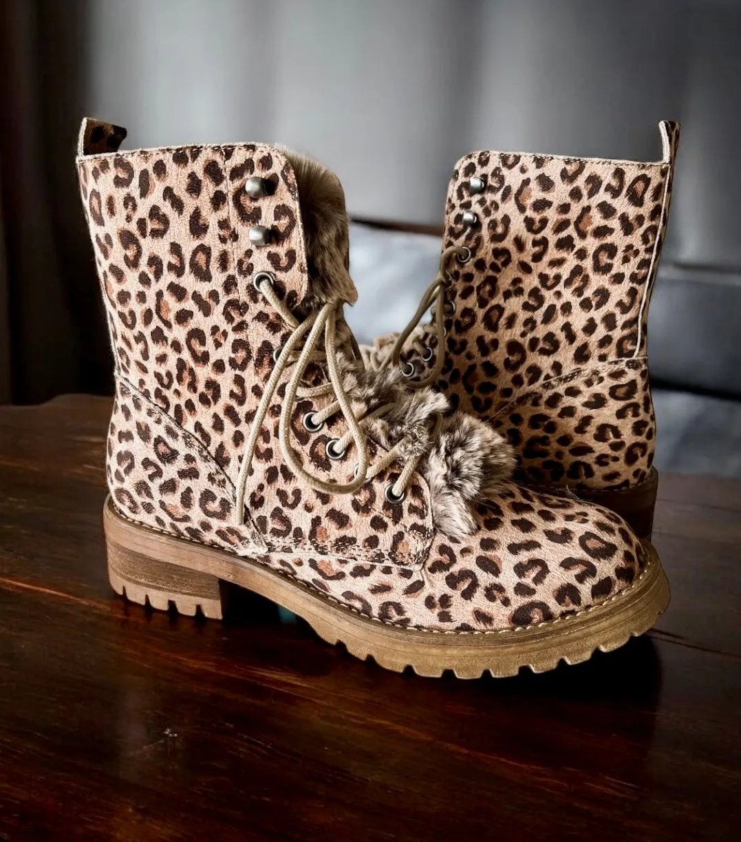 FARRAH Leopard Print Boots from Very G
