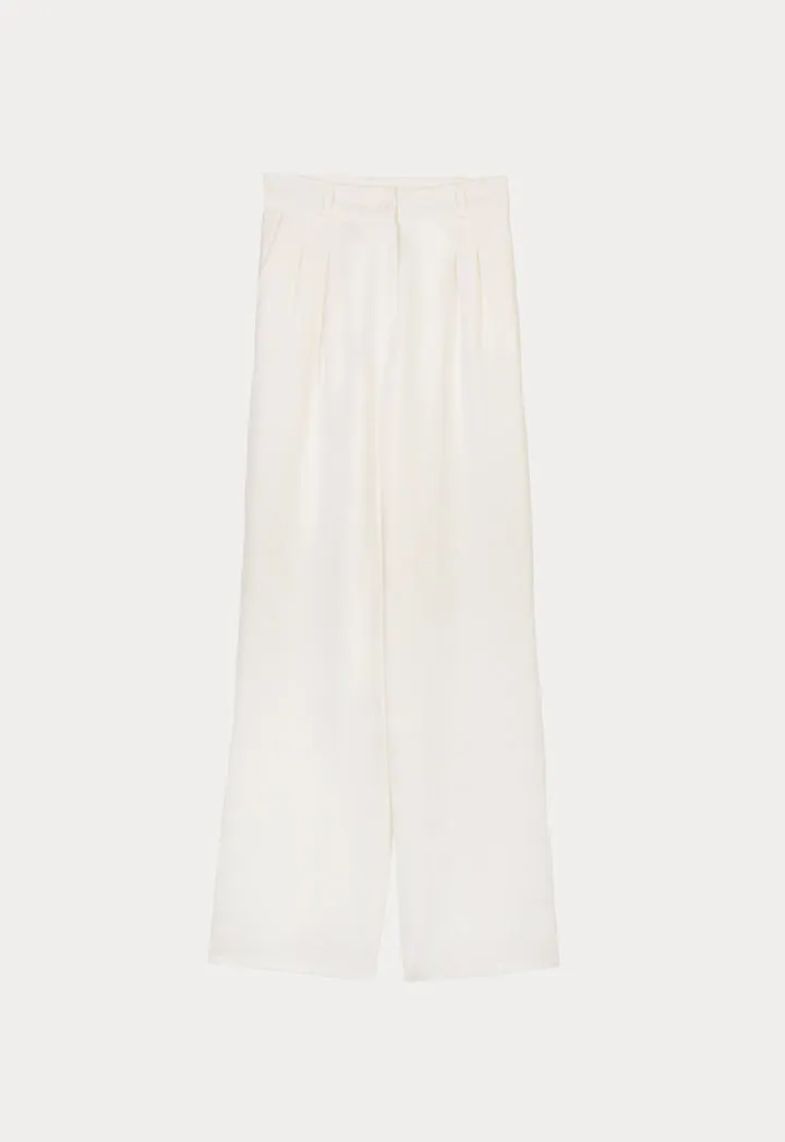 Full Length Straight Fit Solid Trousers