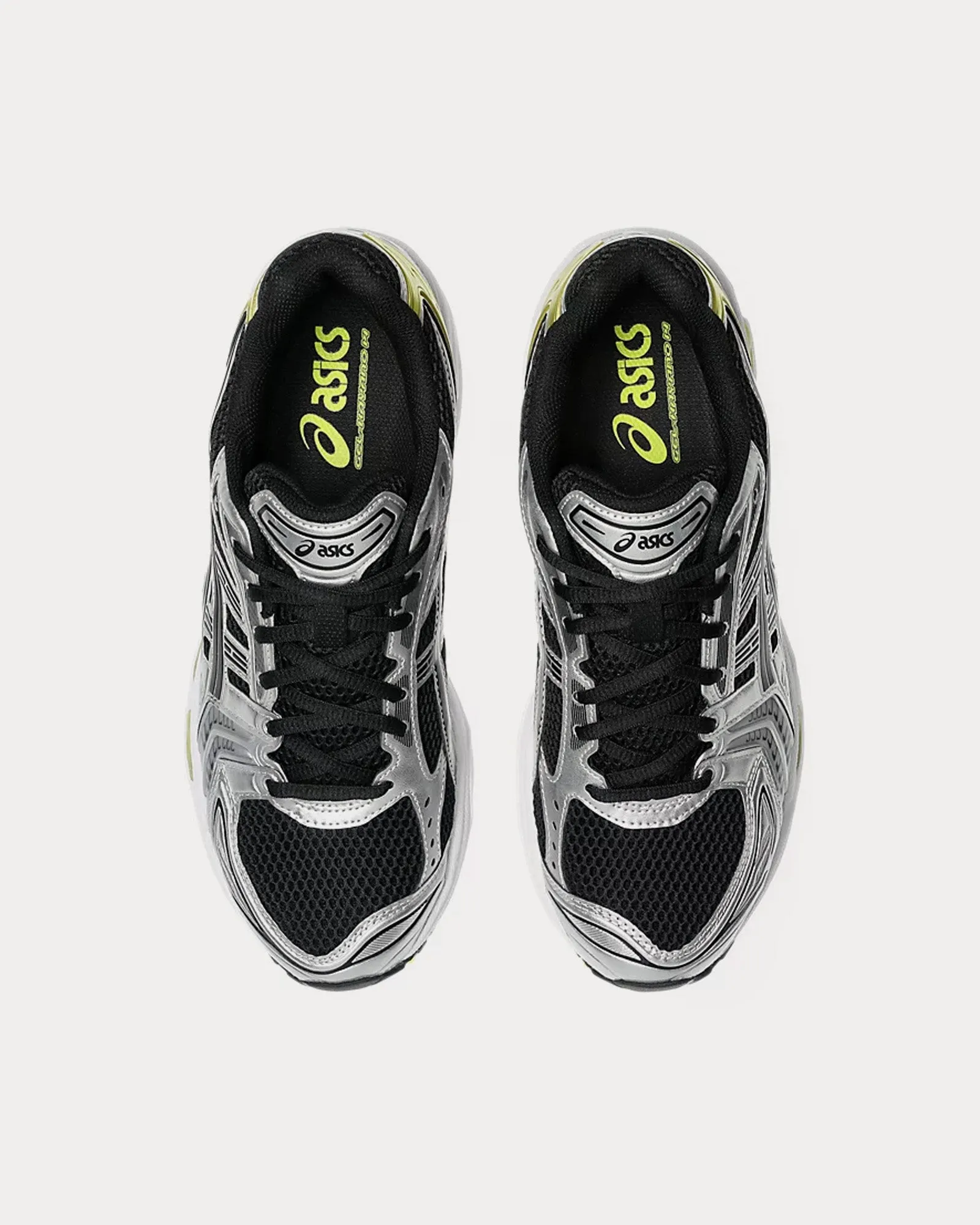 Gel-Kayano 14 Black / Lemon Spark Low Top Sneakers