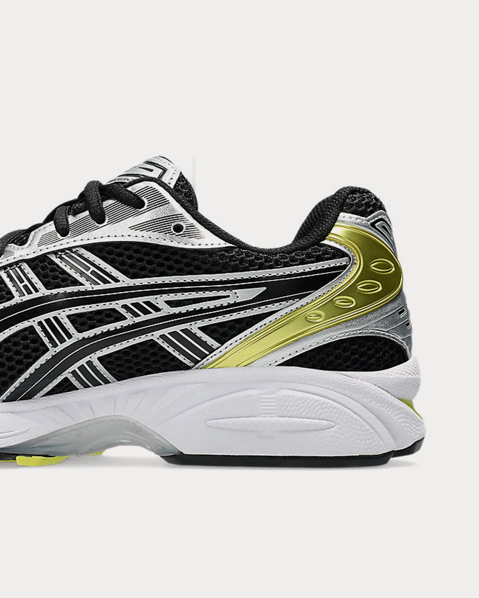 Gel-Kayano 14 Black / Lemon Spark Low Top Sneakers