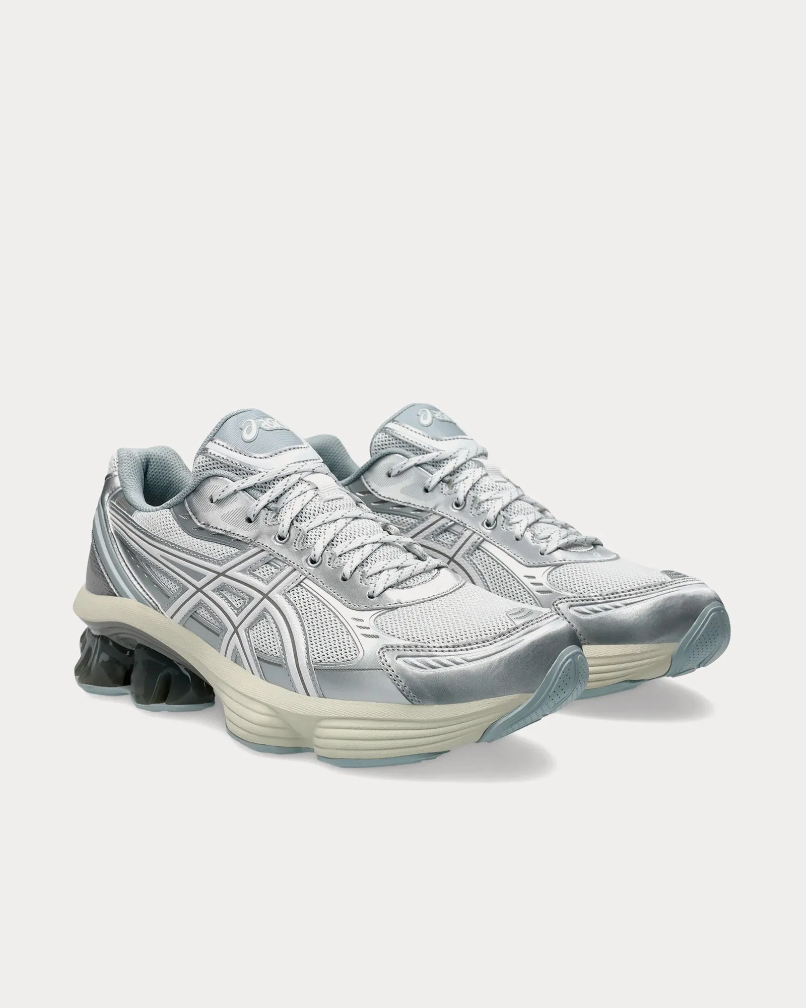 Gel-Kinetic Fluent White / White Low Top Sneakers