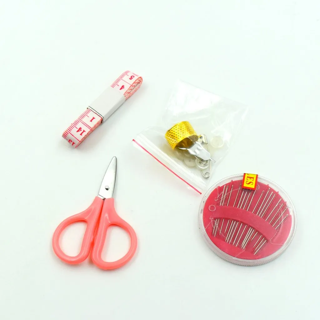 Heart-Shaped Sewing Box Multi-Functional Convenient Sewing Tools - H02640