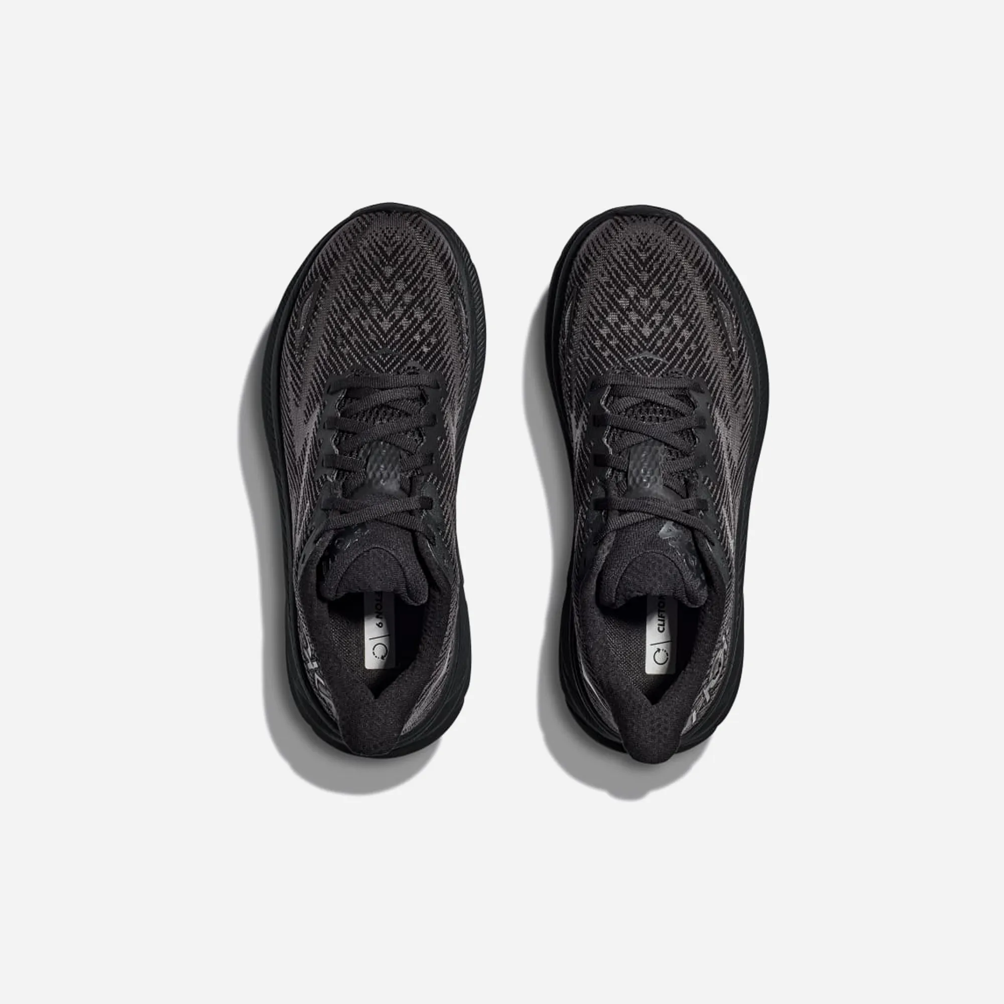 Hoka Clifton 9 black black WMNS