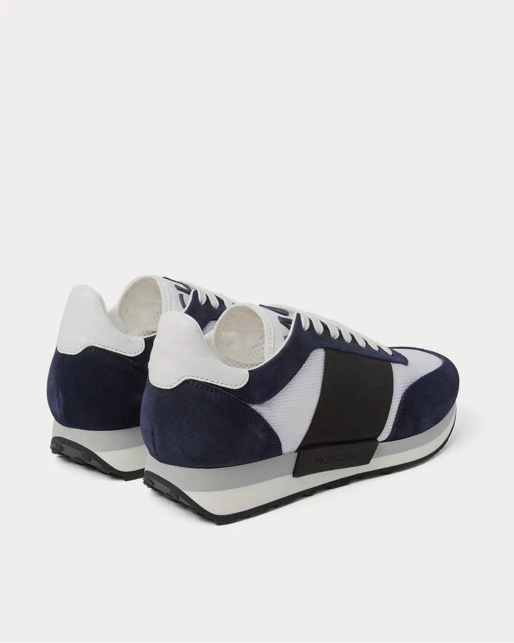 Horace Suede and Mesh  Navy low top sneakers
