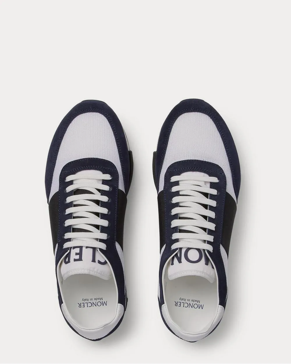 Horace Suede and Mesh  Navy low top sneakers