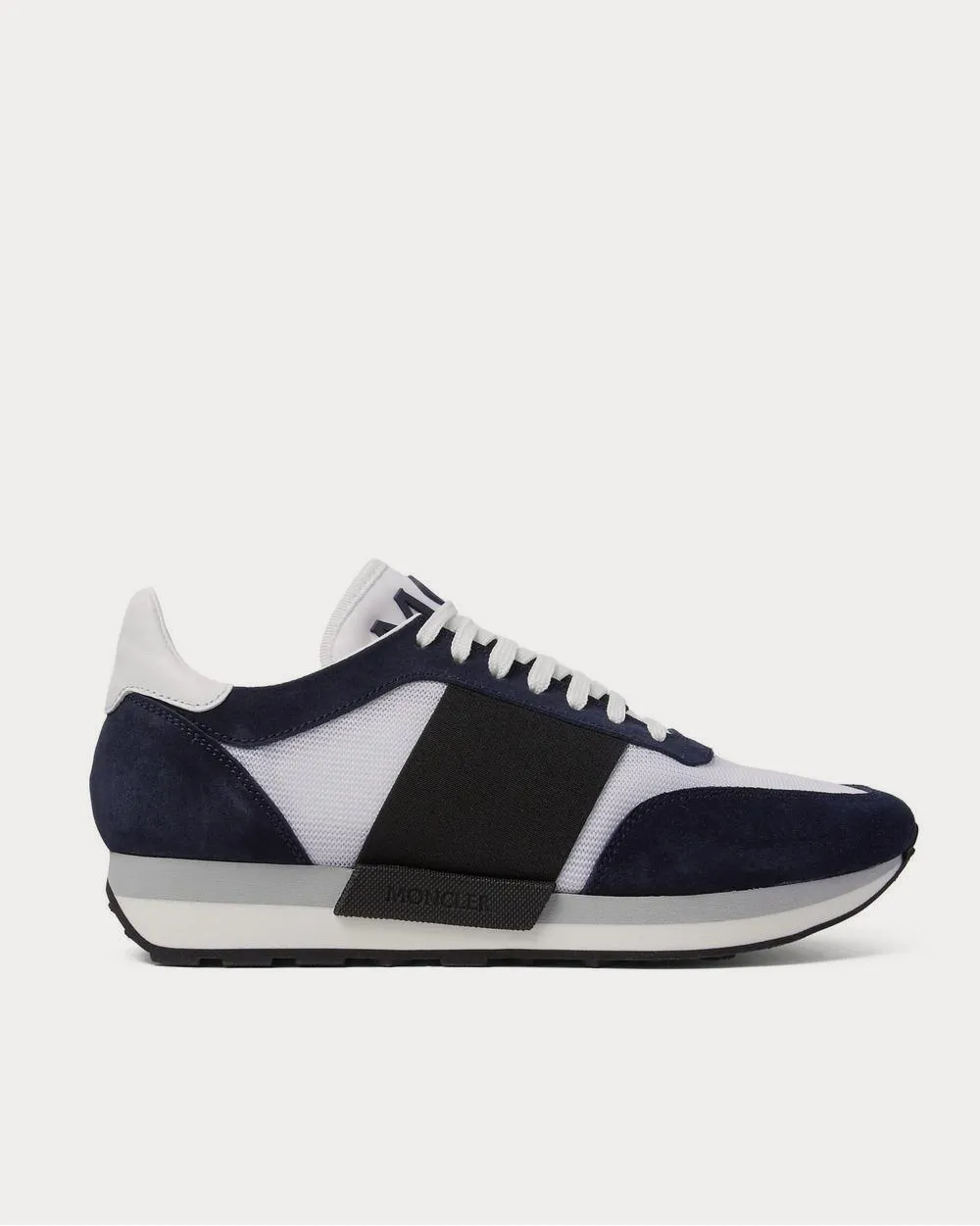 Horace Suede and Mesh  Navy low top sneakers