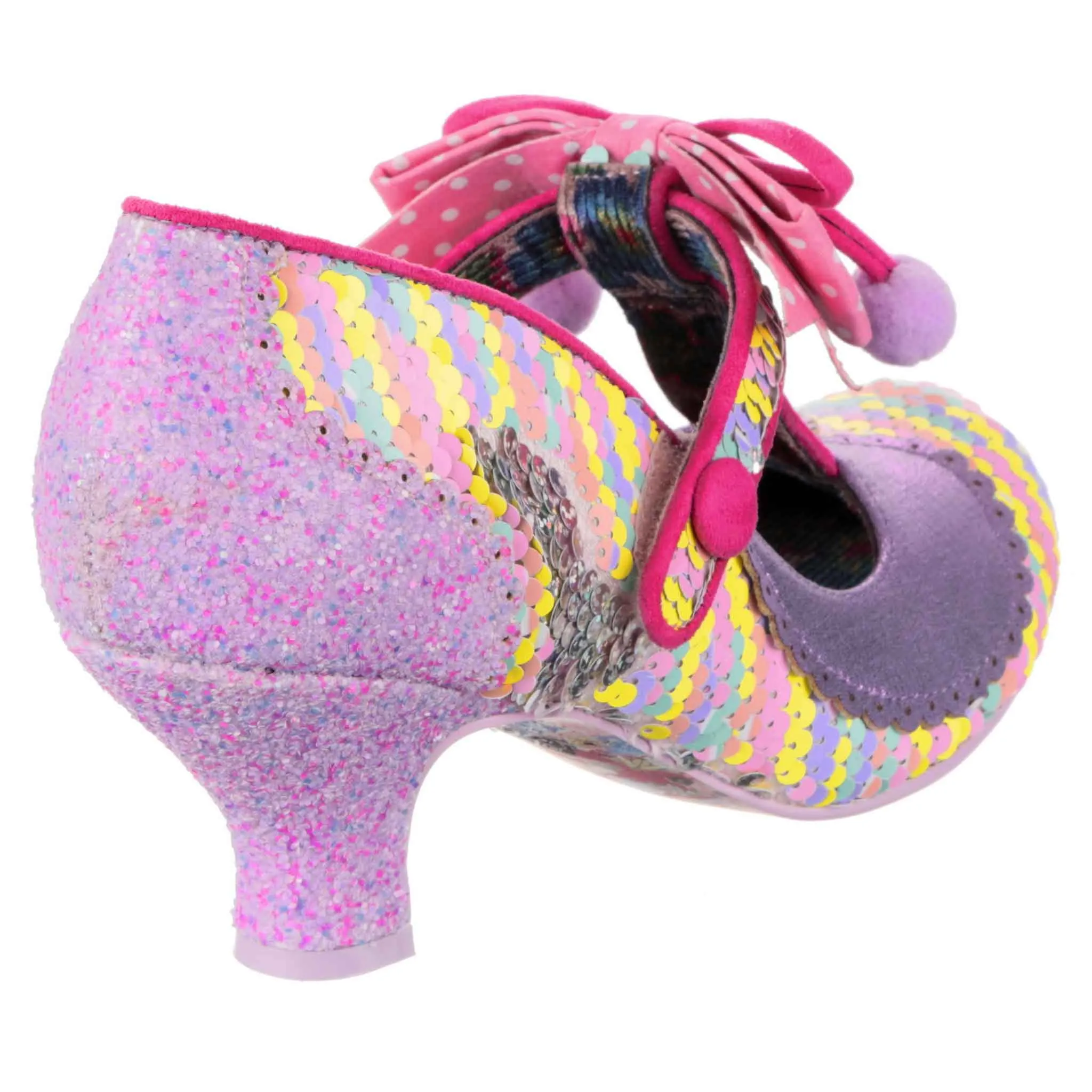 Irregular Choice Womens Charming Chum High Heel - Pink