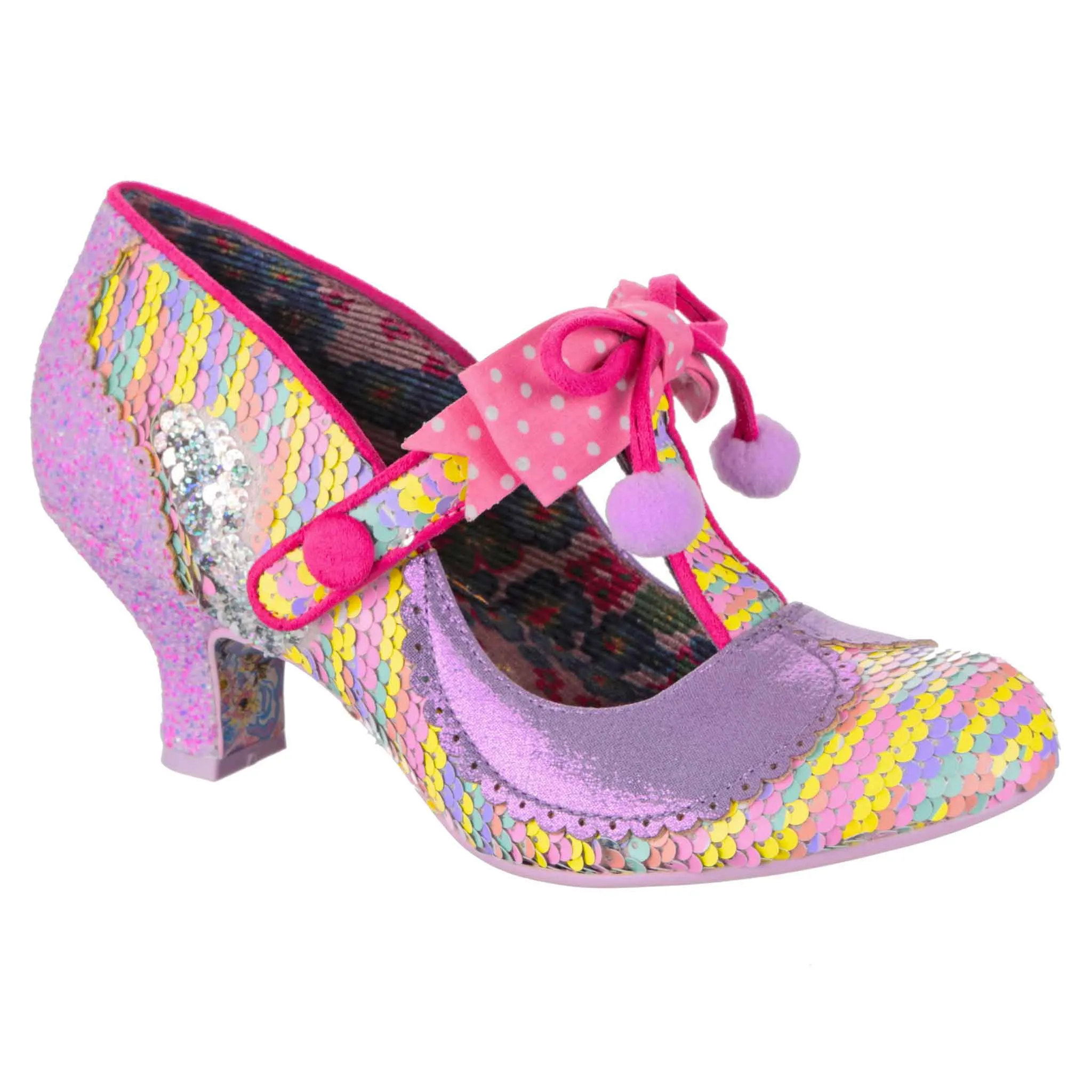Irregular Choice Womens Charming Chum High Heel - Pink
