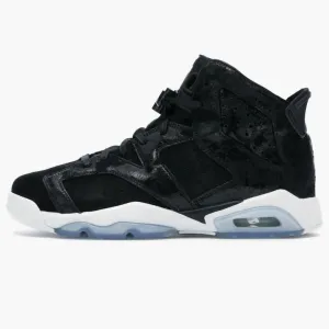 Jordan 6 Retro Heiress Black Suede (gs)