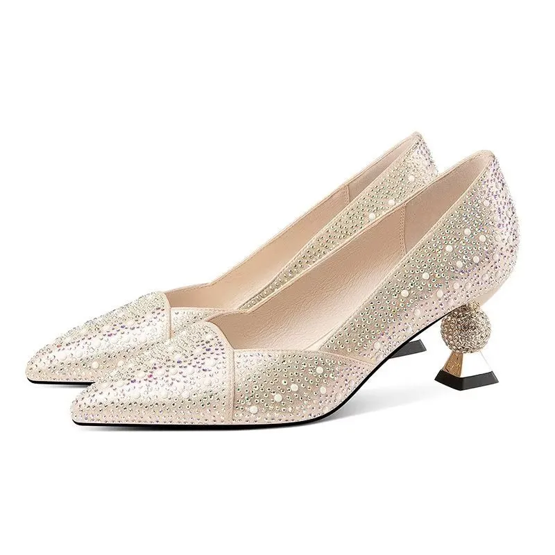 Luxalon Snakara Slip Heels