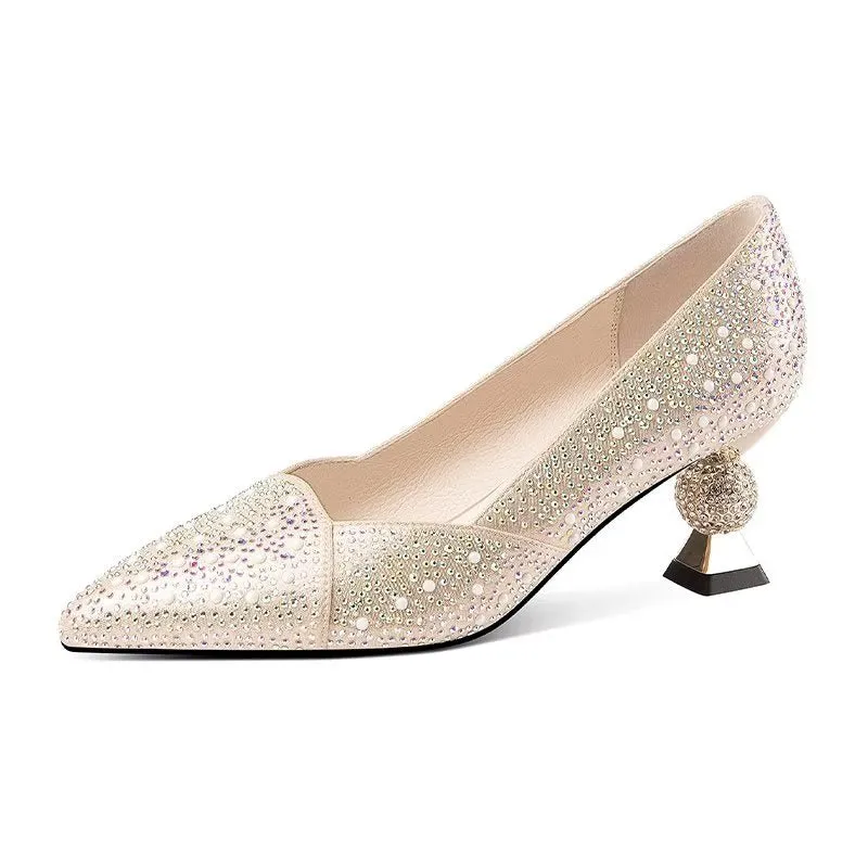 Luxalon Snakara Slip Heels