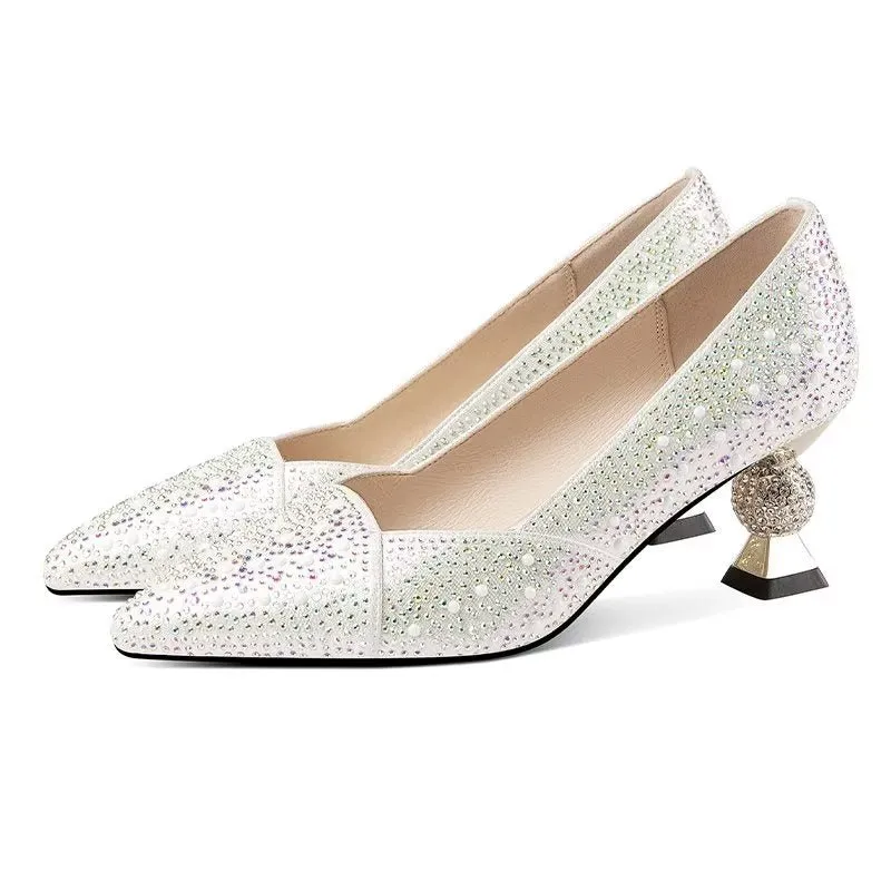 Luxalon Snakara Slip Heels