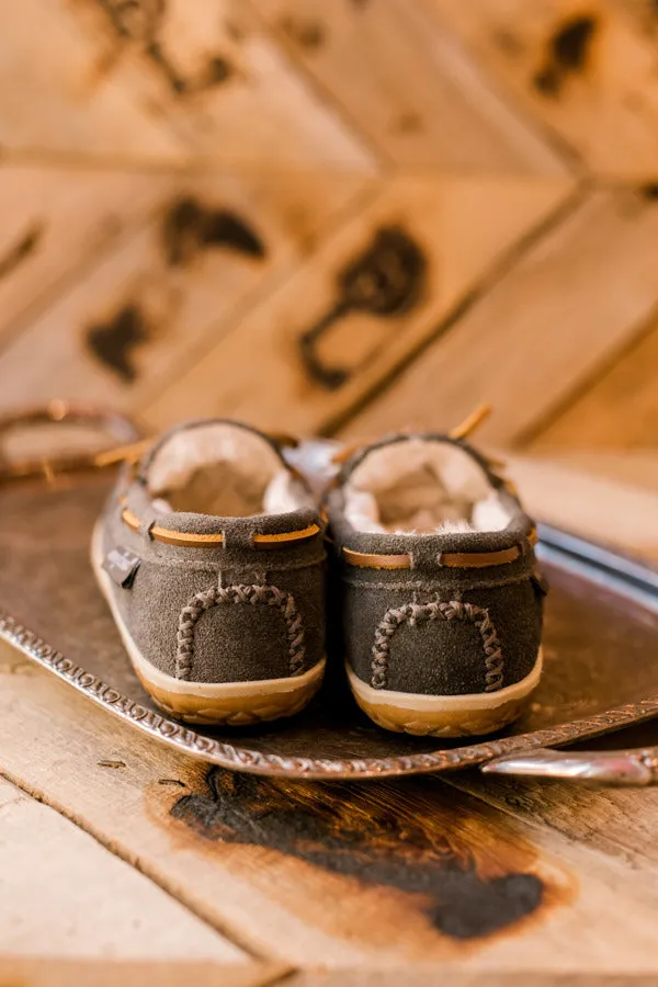 Minnetonka Tilia Moccasins [Grey] ✙ON SALE NOW✙