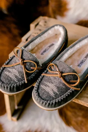 Minnetonka Tilia Moccasins [Grey] ✙ON SALE NOW✙