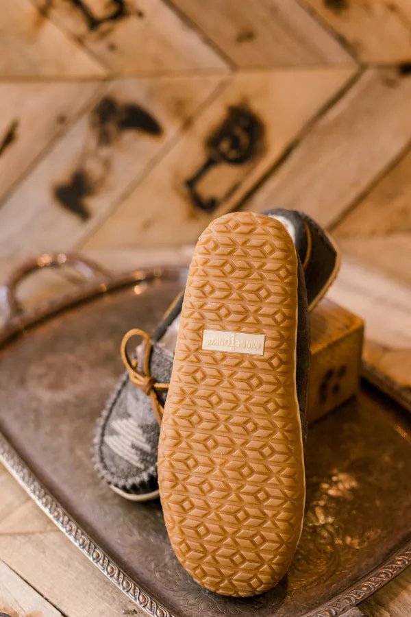 Minnetonka Tilia Moccasins [Grey] ✙ON SALE NOW✙
