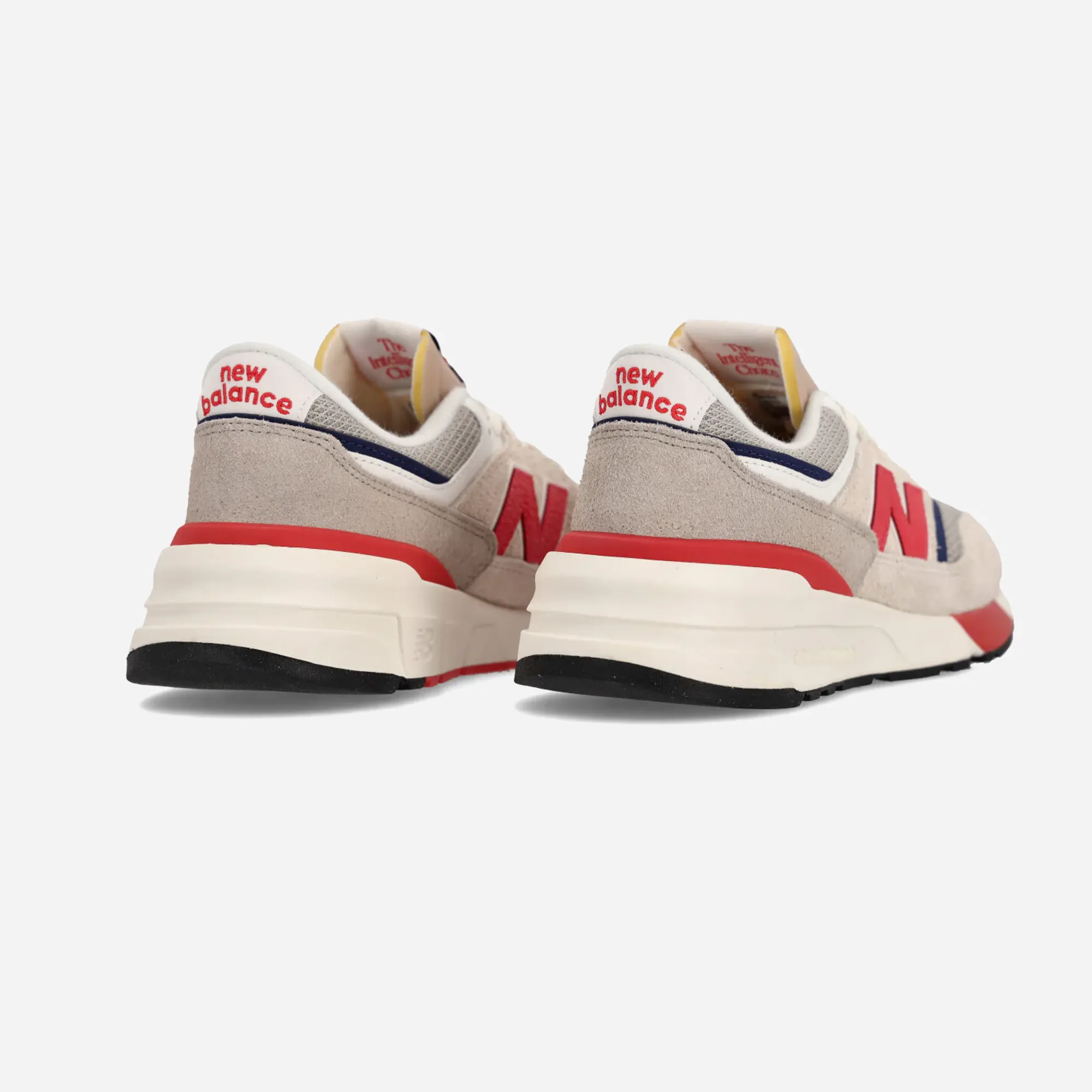 New Balance 997R "Linen & Blast Red"