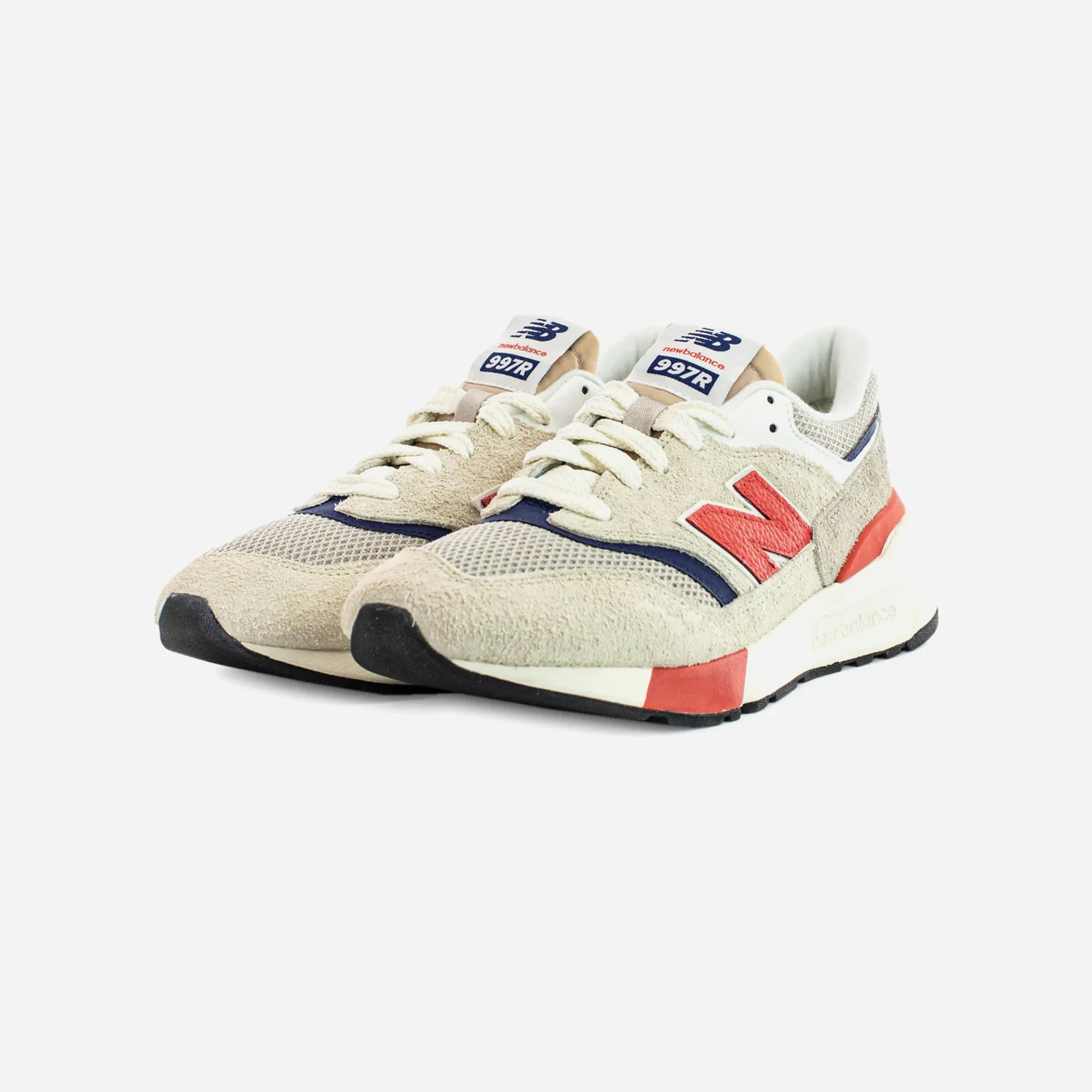 New Balance 997R "Linen & Blast Red"