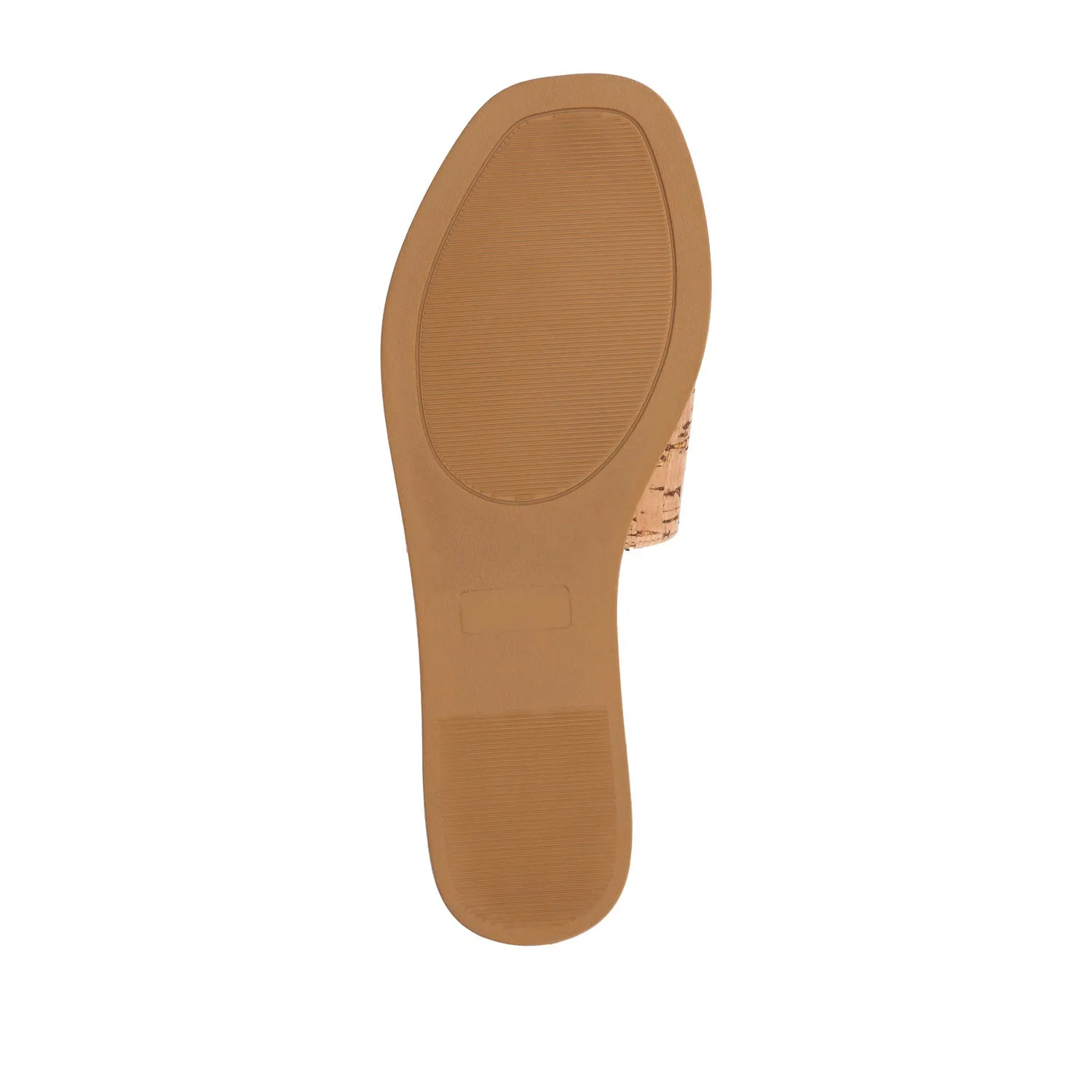 PRISILLA SLIDE SANDALS IN STATEMENT