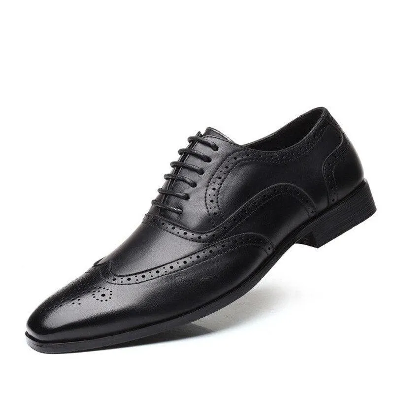 Sapato de Couro Italiano Social Vintage