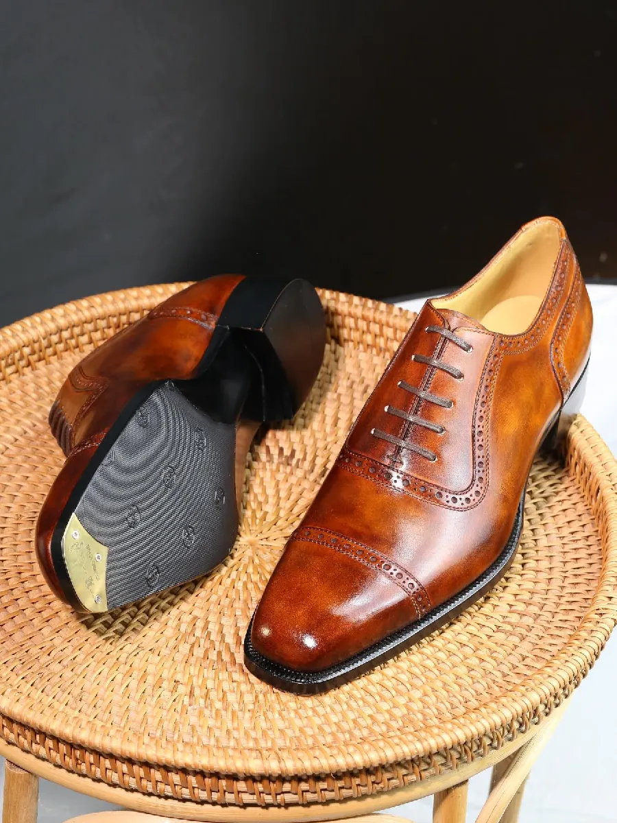 Sculpted Formal Oxfords