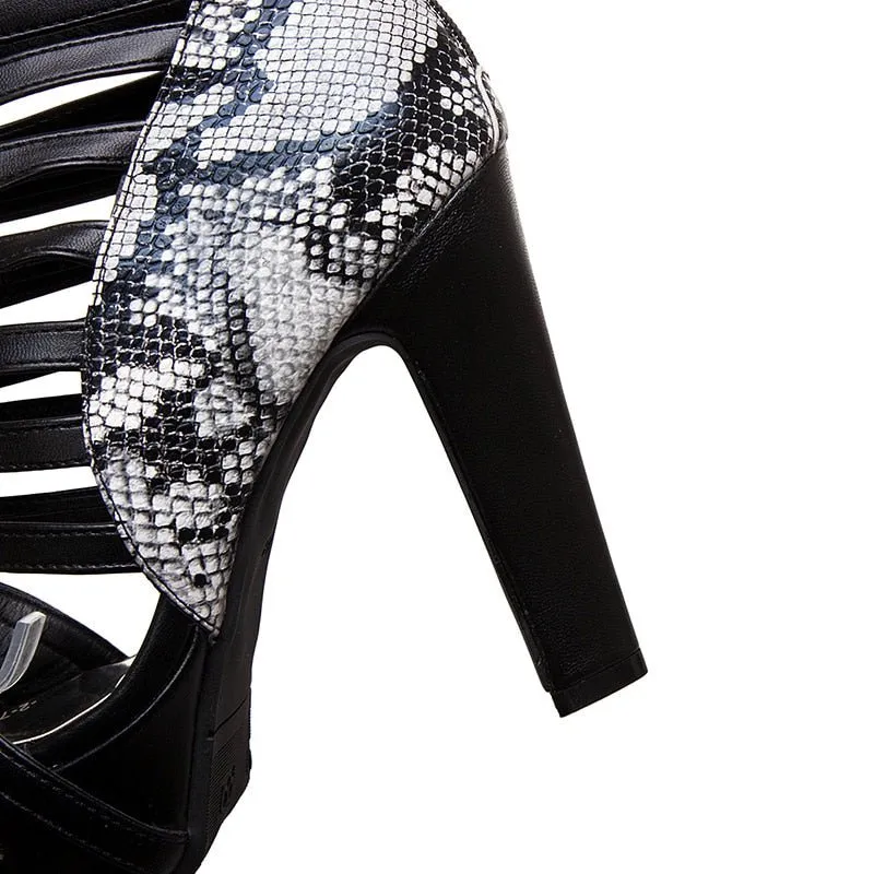 Serpatura Glamour Slip Heels