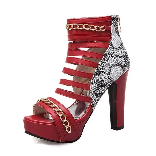 Serpatura Glamour Slip Heels