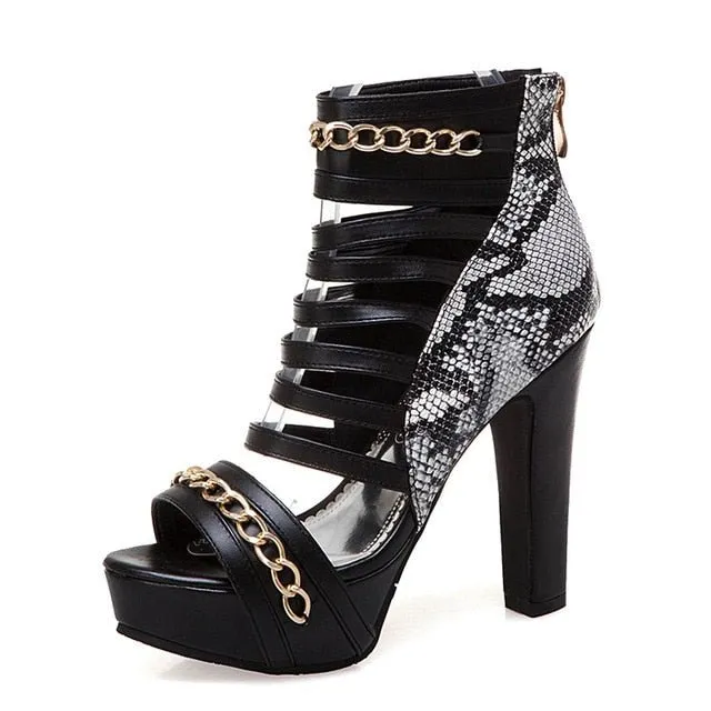 Serpatura Glamour Slip Heels