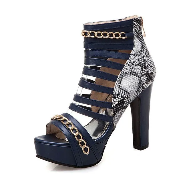 Serpatura Glamour Slip Heels