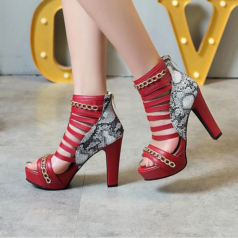Serpatura Glamour Slip Heels