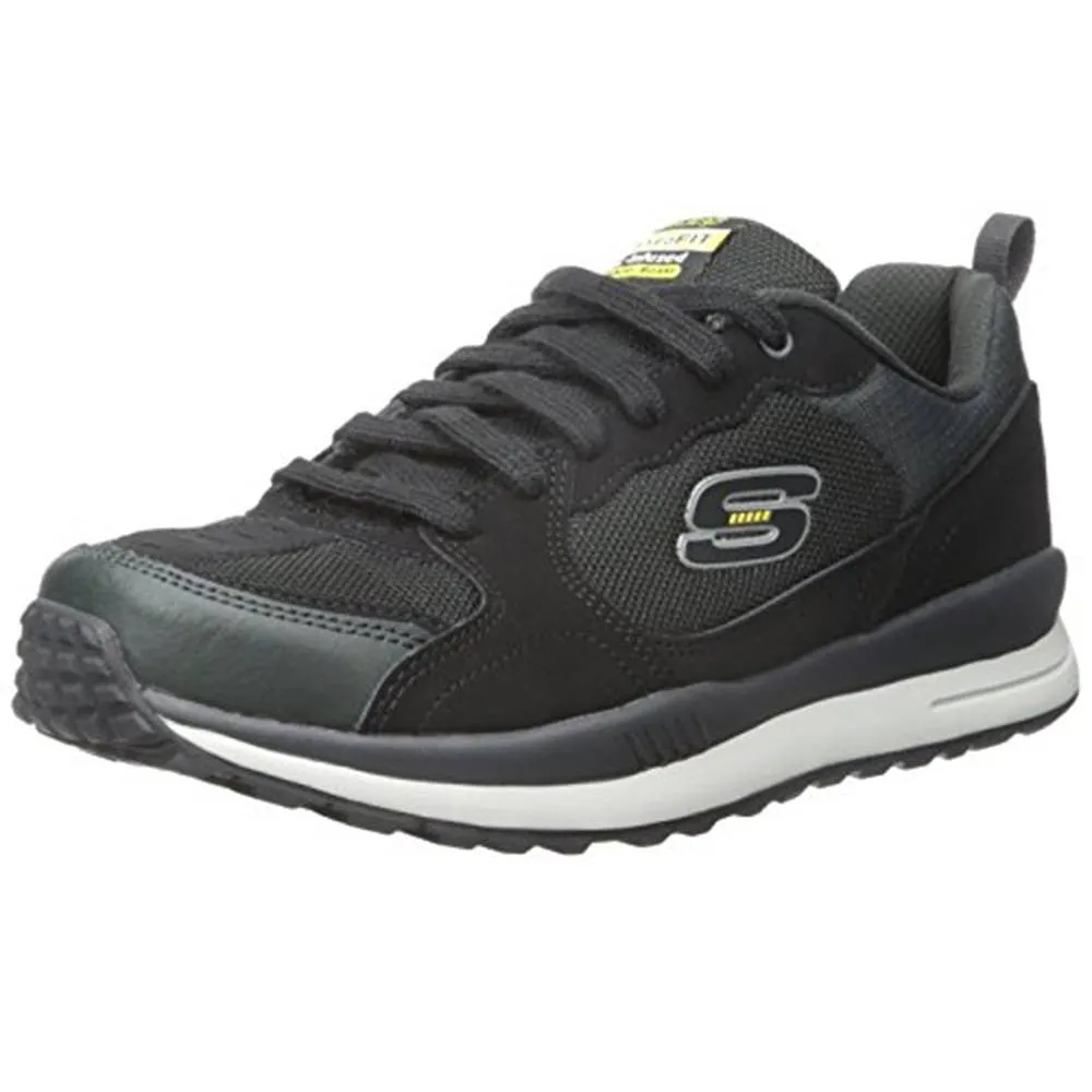 Skechers Direct Flight Sneaker Black/Yellow Final Clearance Sale
