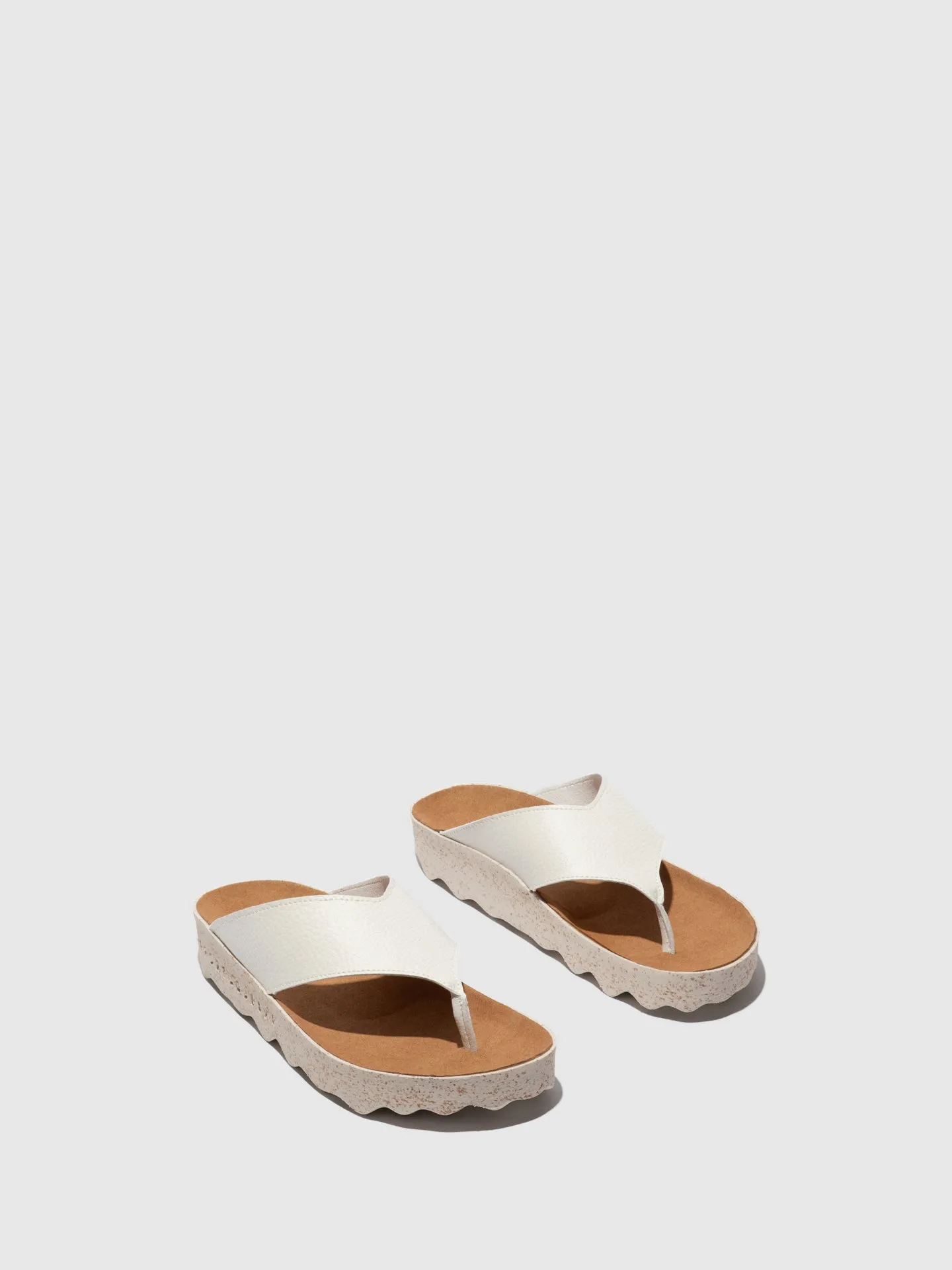 Slip-on Sandals CAMI WHITE