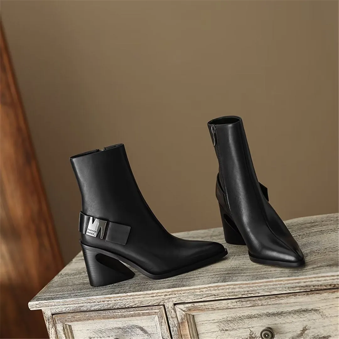 Veltique Slip Ankle Boots