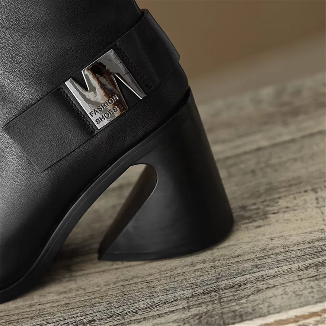 Veltique Slip Ankle Boots