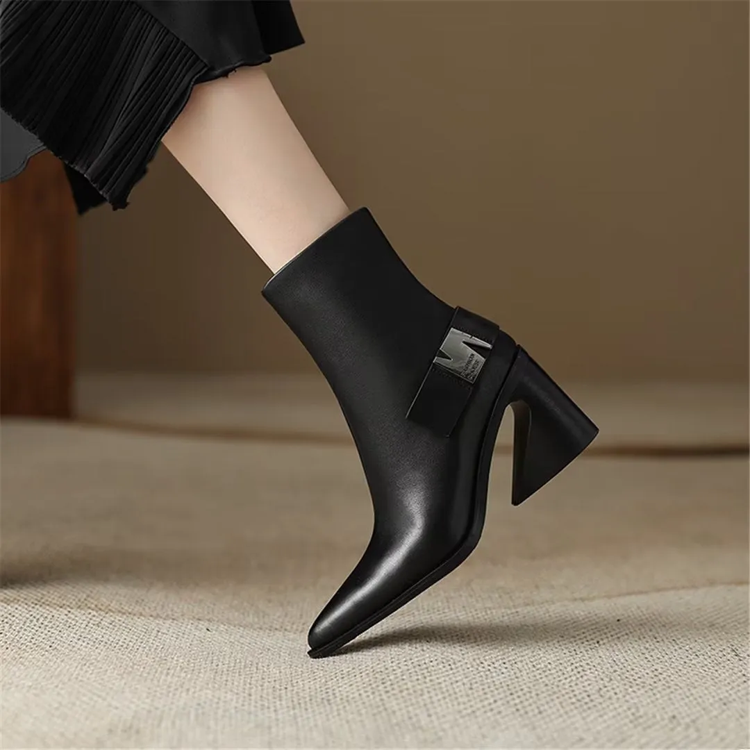 Veltique Slip Ankle Boots