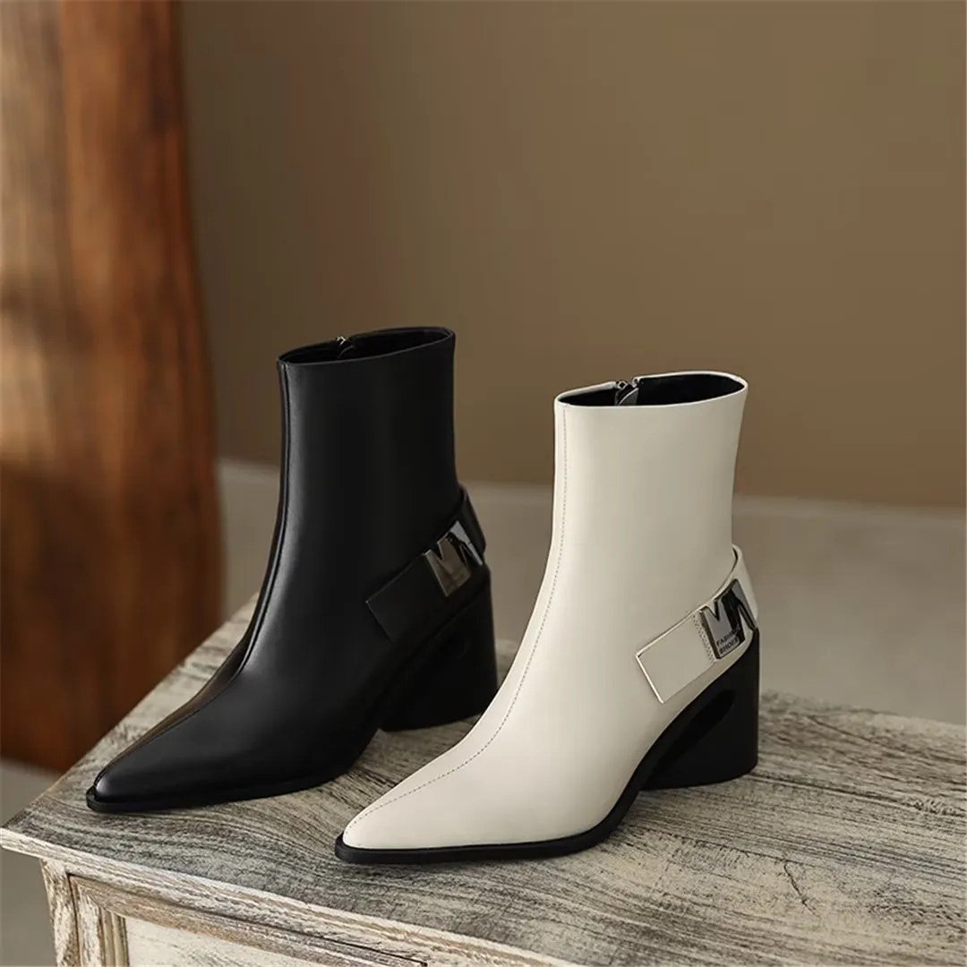 Veltique Slip Ankle Boots