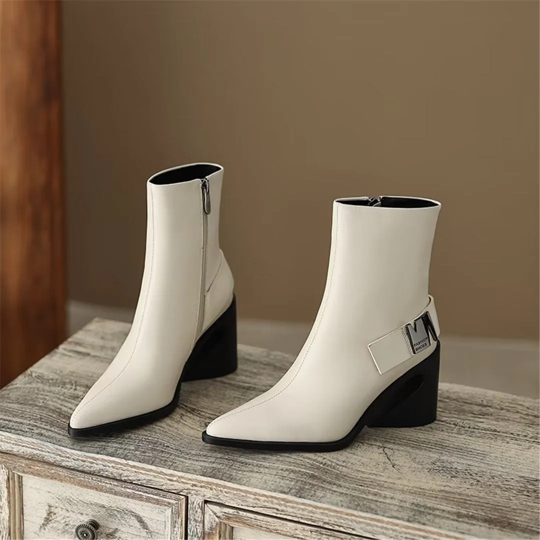 Veltique Slip Ankle Boots